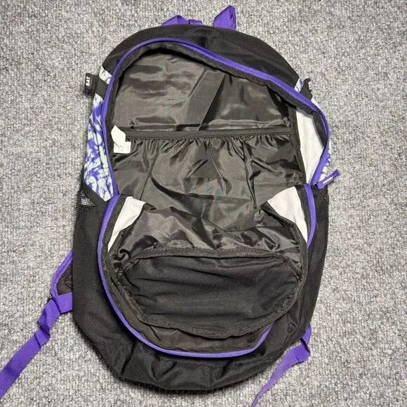 Adidas Backpack Bat Equipment Bag Pockets Softball Women’s Black Purple One Size - Picture 7 of 8
